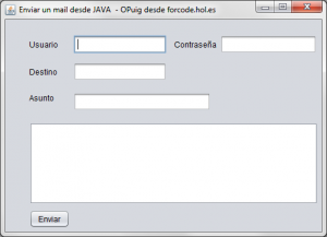 Ventanta JMail sample