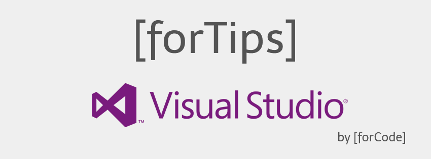 [forTips] Visual Studio